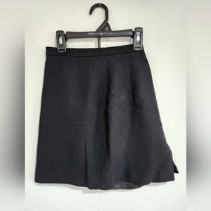 Bebe midrise slit skirt with slip